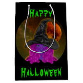 Halloween Heksenfeest Medium Cadeauzakje (Voorkant)