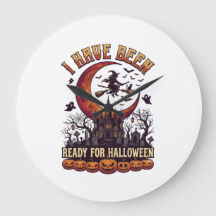 Halloween Heksenkasteel Maan Klaar_1 Grote Klok