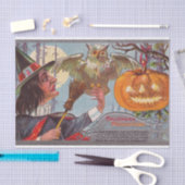 Halloween heksenpoel tissuepapier (Craft)