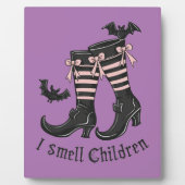 Halloween heksenschoenen fotoplaat (Voorkant)