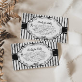 Halloween Herfst Gotische Spooky Boeken voor Baby Informatiekaartje