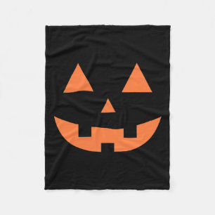 Halloween Herfst Griezelen Jack O' Lantern Pompoen Fleece Deken