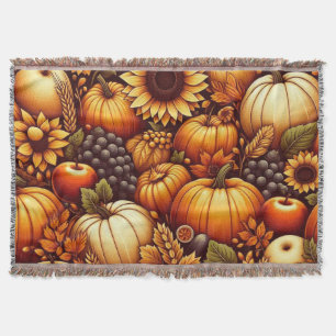 Halloween/Herfst/Herfst/pompoen Deken