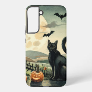 Halloween/Herfst/Herfst/pompoen/poes Samsung Galaxy Hoesje
