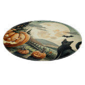 Halloween/Herfst/Herfst/pompoen/poes Snijplank (Hoek)