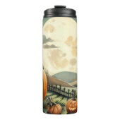 Halloween/Herfst/Herfst/pompoen/poes Thermosbeker (Voorkant)