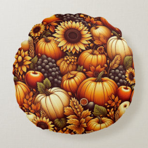 Halloween/Herfst/Herfst/pompoen Rond Kussen