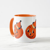 Halloween/Herfst Jack-o-Lantern Mok (Voorkant links)