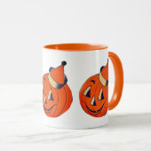 Halloween/Herfst Jack-o-Lantern Mok (Voorkant rechts)