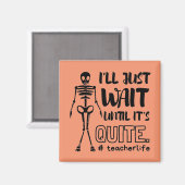 Halloween Herfst leraar leraar leraar Magneet (Voorkant / Achterkant)