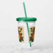 /Halloween/Herfst/pompoen Acryl Drinkbeker (Links)