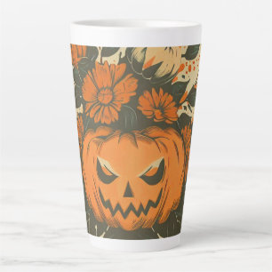 /Halloween/Herfst/pompoen Latte Mok