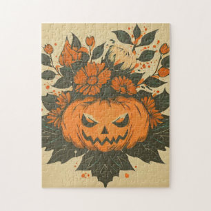 /Halloween/Herfst/pompoen Legpuzzel