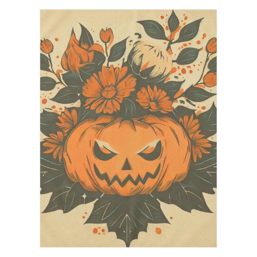 /Halloween/Herfst/pompoen Tafelkleed (Voorkant)