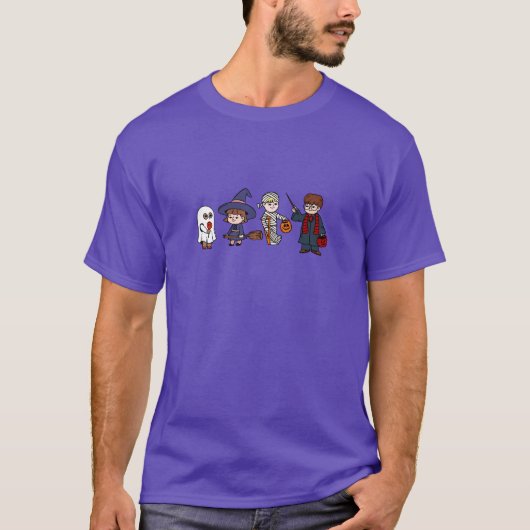 halloween heroes t-shirt (Voorkant)
