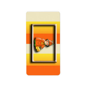 Halloween Hershey Miniature Wrapper Étiquettes