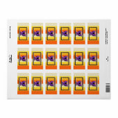 Halloween Hershey Miniatuur Snoep Wrapper Labels (Full Sheet)