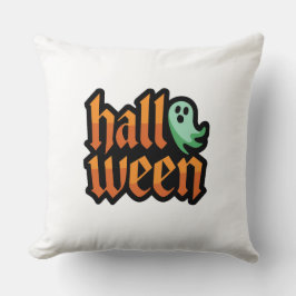 Halloween Het Groene Geest Sierkussen