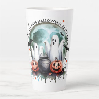 HALLOWEEN Het is altijd Halloween in mijn hoofd Gr Latte Mok