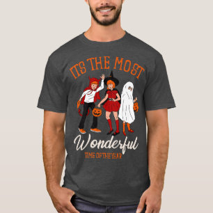 Halloween Het is de mooiste tijd van het jaar T-shirt