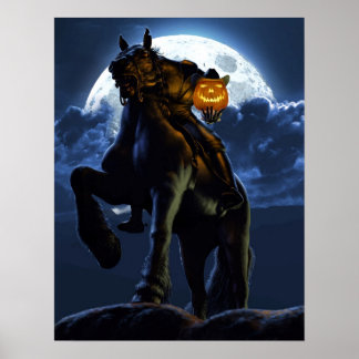 Halloween - Het Poster van de Zwaarloze Horseman
