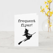 Halloween heureux, Circulaire fréquente, Carte sor (Fleur jaune)