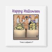 Halloween Hilarious Humour magnet cadeau (Devant)