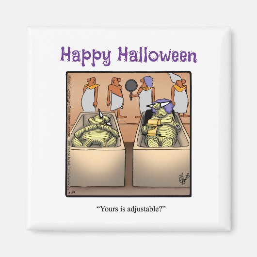 Halloween Hilarious Humour magnet cadeau (Devant)