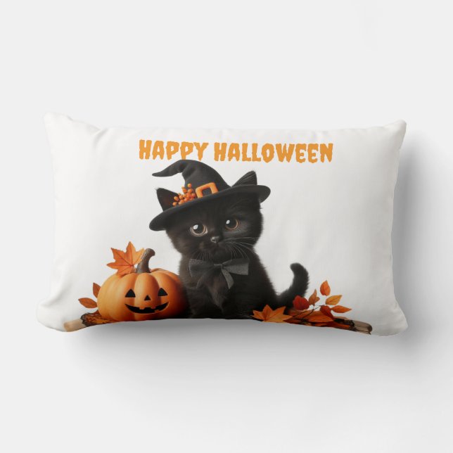 Halloween Himo White Kussen (Voorkant)