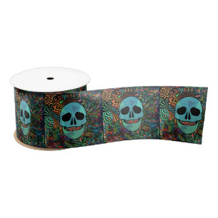 Halloween Hippie Skull Thunder_Cove Lint