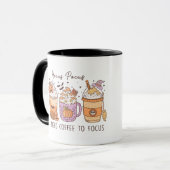 Halloween hocus pocus moet koffie om zich te conce mok (Voorkant links)