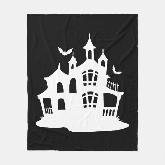 Halloween Home Fleece Deken (Voorkant)