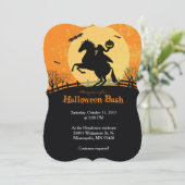 Halloween Homme Cheval sans tête Invitation de fêt (Debout devant)