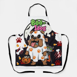 Halloween Hond "Boo Idog" Spook Huisdier Lovers, S Schort