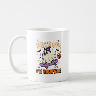 Halloween Hond Griezelige Skate Ride Koffiemok