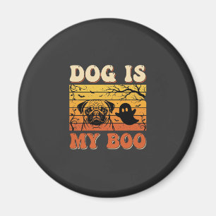 Halloween Hond Is Mijn Boo Pug Geest Ontwerp Magneet