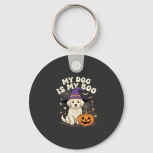 Halloween Hond Mijn Hond Is Mijn Boo Sleutelhanger