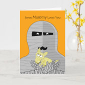 Halloween, Hond van de Brij van de Holding van de Kaart (Gele Bloem)