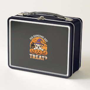 Halloween Honden Brokken Bulldog Pompoen Design