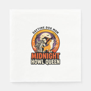 Halloween Hondenhul Koningin Servet