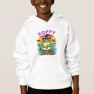 Halloween Hoppy, adorable grenouille caricaturale