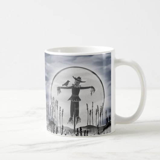 Halloween Horreur Déplaisant Scarecrow Mug (Droite)