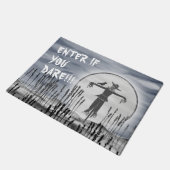 Halloween Horror Creepy Scarecrow Doormat Deurmat (Schuin)