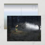 Halloween Horror House Briefkaart (Voorkant / Achterkant)
