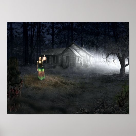 Halloween Horror House Poster (Voorkant)