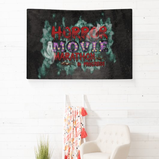 Halloween Horror Movie Marathon In Progress Spandoek (Insitu)