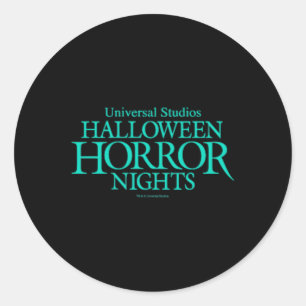Halloween Horror Nights HHN Universele Monsters vo Ronde Sticker