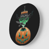 Halloween Horror Punk Zombie Grote Klok (Hoek)