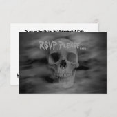 Halloween horror RSVP (Voorkant / Achterkant)