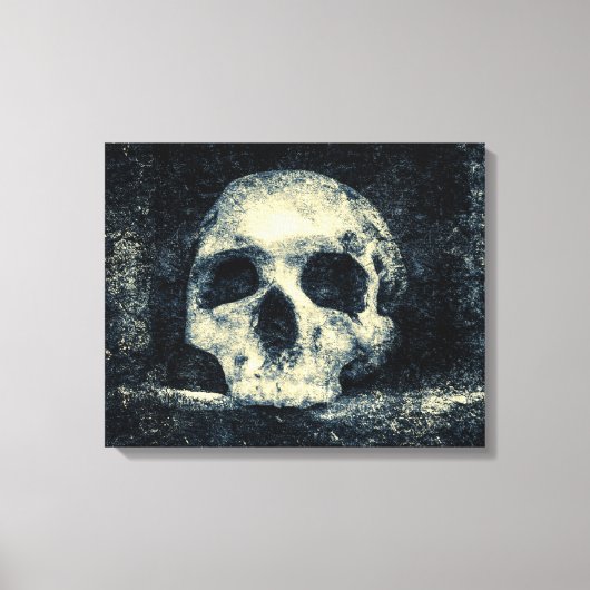 Halloween Horror Skull Canvas Afdruk (Voorkant)